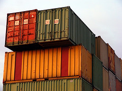 Containers by Sandor Volenszki, https://www.flickr.com/photos/s_volenszki/2218589271